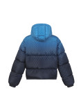 Gucci 25 Fall/Winter Gradient All-Over Print Zip-Up Cotton Down Jacket