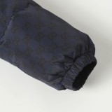 Gucci 25 Fall/Winter Gradient All-Over Print Zip-Up Cotton Down Jacket