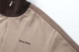 Miu Miu Atheneum Pop-Up Series Color-Block Zip Jacket 251119