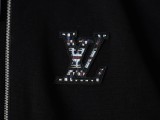 Louis Vuitton 2025 New Check Collar Appliqué Knit Jacket 251119