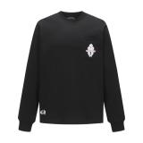 Chrome Hearts Green Dagger Print Long-Sleeve 251119