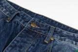 Gucci Exclusive Custom Graffiti Hand-Painted Heavy Washed Jeans 251119