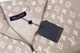 Louis Vuitton 25FW Ski Collection Jacquard Letter Half-Zip Sweater 251119