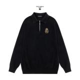 Dolce & Gabbana Zip-Up Collar Sweater 251126