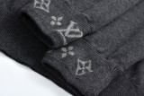Louis Vuitton 25SS Cuff Jacquard Round Neck Sweater (Grey) 251204