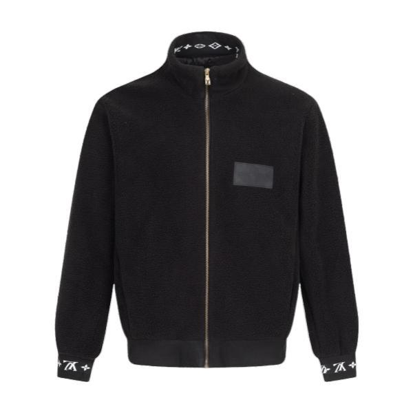 Louis Vuitton Monogram Shearling Fleece Stand Collar Jacket 251204