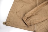Louis Vuitton All-Over Print Reversible Trench Jacket (Khaki) 251204