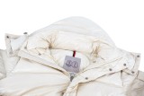Moncler 70th Anniversary Glossy Puffer Jacket (Off-White) 251204