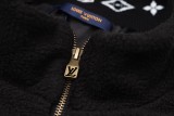 Louis Vuitton Monogram Shearling Fleece Stand Collar Jacket 251204