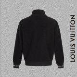 Louis Vuitton Monogram Shearling Fleece Stand Collar Jacket 251204