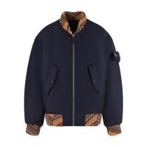 Prada Ethnic Print Nylon Pilot Jacket 251204 Prada Ethnic Print Nylon Pilot Jacket 251204
