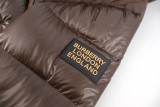 Burberry Chest Embroidery Puffer Jacket (Brown) 251204