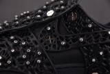 Nike Air Force 1 Low Swarovski Retroreflective Crystals Black (Women's)