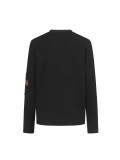 Chanel Appliqué Leopard Print Label Knit Cardigan Sweater