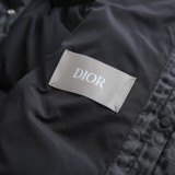 Dior 25FW All-Over Print Jacquard Lapel Down Jacket