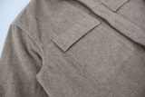 Bottega Veneta 25FW Cashmere Shirt Jacket