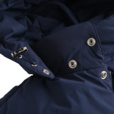 Bottega Veneta 25FW Leather-Panel Woven Puffer Jacket 251217