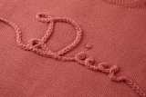Dior 26SS Stitch Logo Round Neck Sweater (Burgundy) 251217
