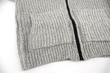 Stone Island Coarse Knit Cashmere Zip Hoodie Cardigan 251217