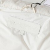 Chrome Hearts Subtle Jacquard Down Coat White 251224