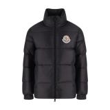 Moncler Citala Series Logo Patch Stand Collar Down Jacket (Black) 251224