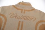 Louis Vuitton 26SS Two-Tone Jacquard Knit Zip Jacket 251224