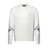 Louis Vuitton SKI Collection Arm Detail Four-Leaf Floral Knit Sweater 251224