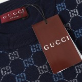 Gucci GG Reversible Wool Crewneck Knit Sweater 251231