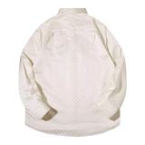 Louis Vuitton 2025SS Early Spring Subtle Jacquard Shirt (Off-white) 260107