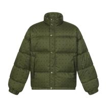 Chrome Hearts Subtle Jacquard Down Jacket (Dark Green) 260121