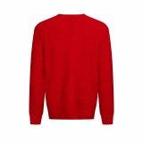 Louis Vuitton 26SS Mirror Logo Intarsia Wool Cardigan (Red) 260121