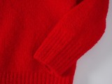 Louis Vuitton 2025 New Large Logo Double-Stitch Sweater 260129