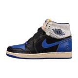 Air Jordan 1 Retro High OG SP Fragment x Union LA Sport Royal Black Blue White Color Block