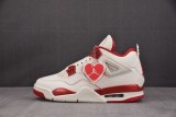 Jordan 4 Retro Valentine's Day Sierra Red (Women's)