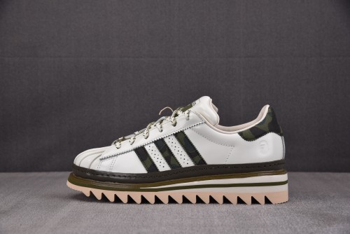 CLOT x Adidas Originals Superstar Floral White Camo