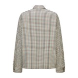 Balenciaga Mini Check Zip Shirt 260311