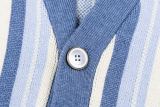 Louis Vuitton 25FW Stripe Jacquard Single-Breasted Knit Cardigan 260311