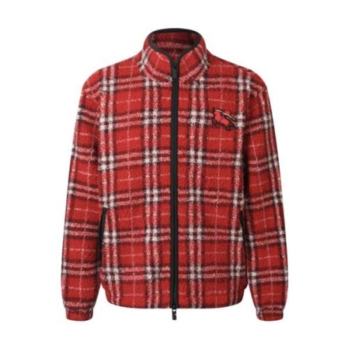 Burberry Year of the Horse Limited Edition Check Teddy Fleece Jacket 260311