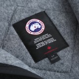 Canada Goose Sleeve Patch Logo Ribbed Zip Jacket 260311
