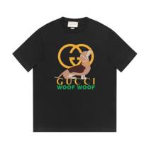 GUCCI Animal & Brand Logo Classic Collection Short Sleeve Shirt 260318