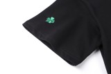 Christian Dior 26SS Four-Leaf Clover Embroidered Short Sleeve (Black) 260325