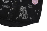 Loewe Louis Wain Cat Embroidered Denim Jacket 260325