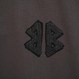 Balenciaga BLA Foam Patch Double B Contrast Color Process Short Sleeve 260401