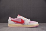 Air Jordan 1 Retro Low OG SP Travis Scott Shy Pink
