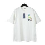 Dior 26SS Official Minimalist Letter Logo Motif Drawing Craftsmanship Embroidery Short Sleeve T-Shirt 260408