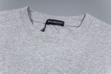 Balenciaga Spring/Summer New Short Sleeve T-Shirt (Gray-Black) 260408