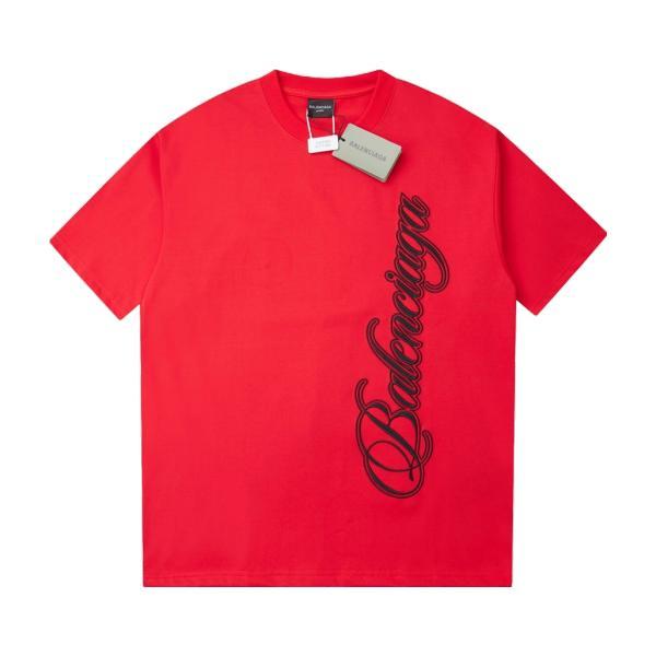 Balenciaga 26SS Early Spring New Arrival Year of the Horse Limited Edition Embroidered Logo Short Sleeve 260408