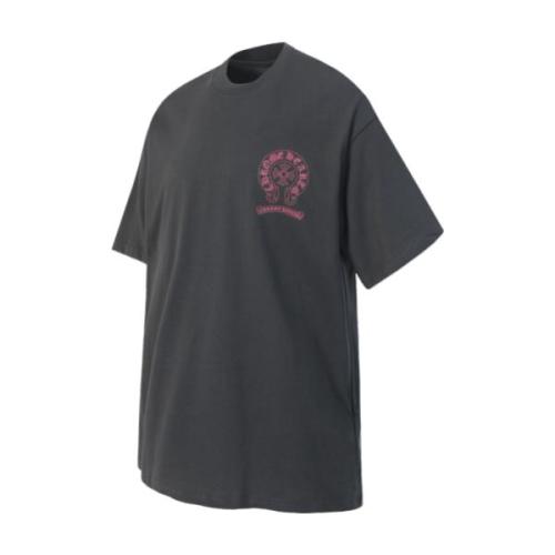 Chrome Hearts Horseshoe Sanskrit Print Short Sleeve T-Shirt 260415