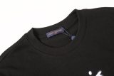 Louis Vuitton Glow Signature Crewneck Short Sleeve T-Shirt (Black) 260415