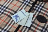 Burberry 2026 New Classic Check Silicone Logo Warhorse Hooded Couple Jacket 260422